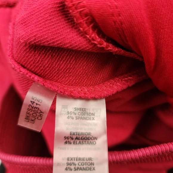 Karl Lagerfeld Mens XS Joggers Red Drawstring Pockets‎ Logo Side Stripe Pants - Picture 4 of 14